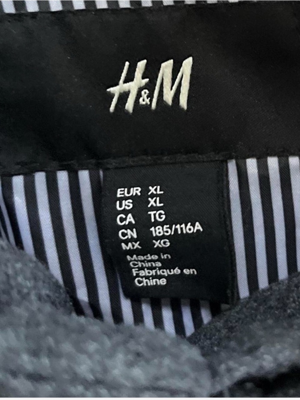 H&M Dark Gray Quilted Puffer Vest - Picture 2 of 5